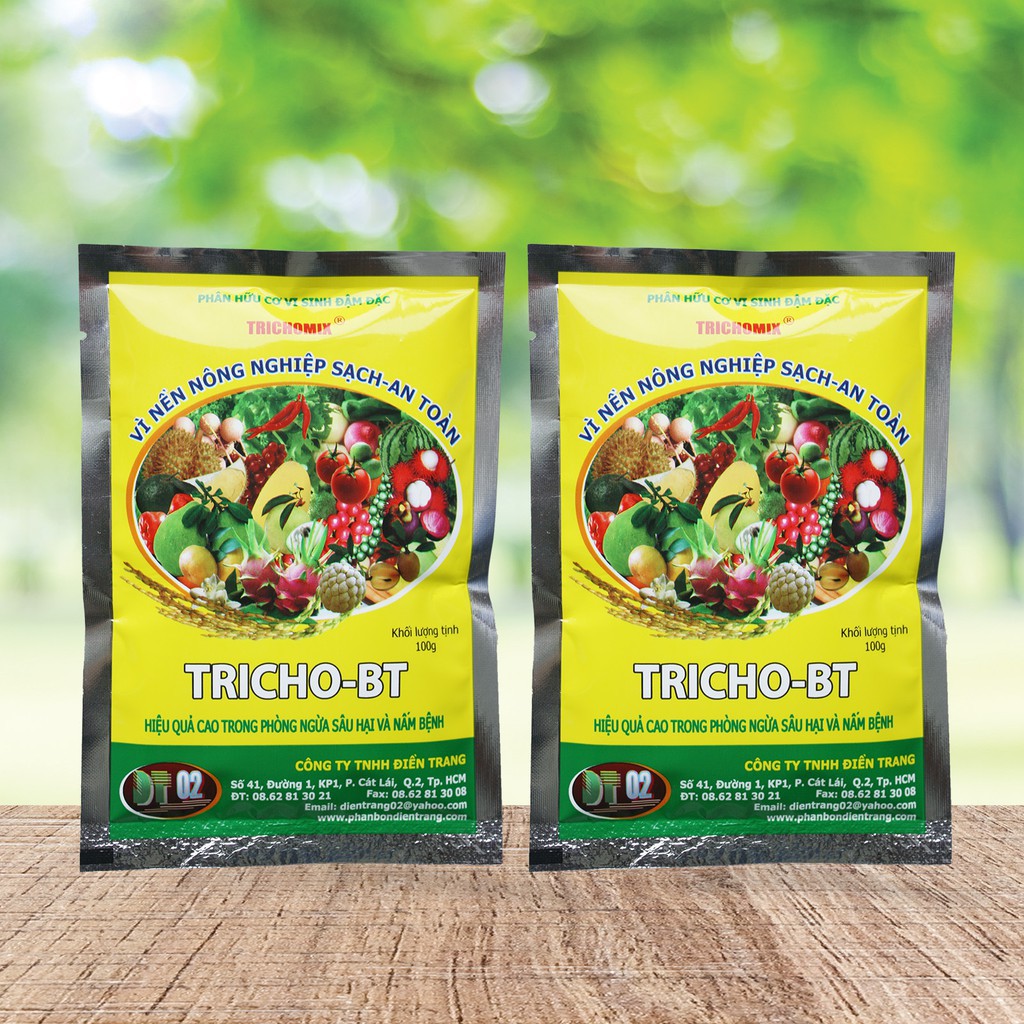 Nấm Trichoderma phòng ngừa nấm bệnh Tricho META BT 100g