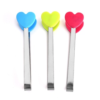 Kẹp gắp pom pom bằng inox đầu to thuận tiện cho bé tập gắp