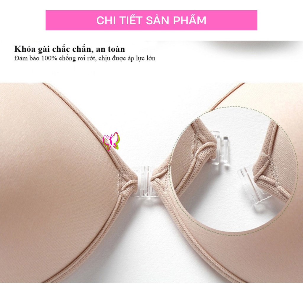 Áo dán nâng ngực hình ovan, miếng dán nâng ngực nút gài dùng nhiều lần, tiện lợi, thay áo ngực (MS 01013) Anna Shop