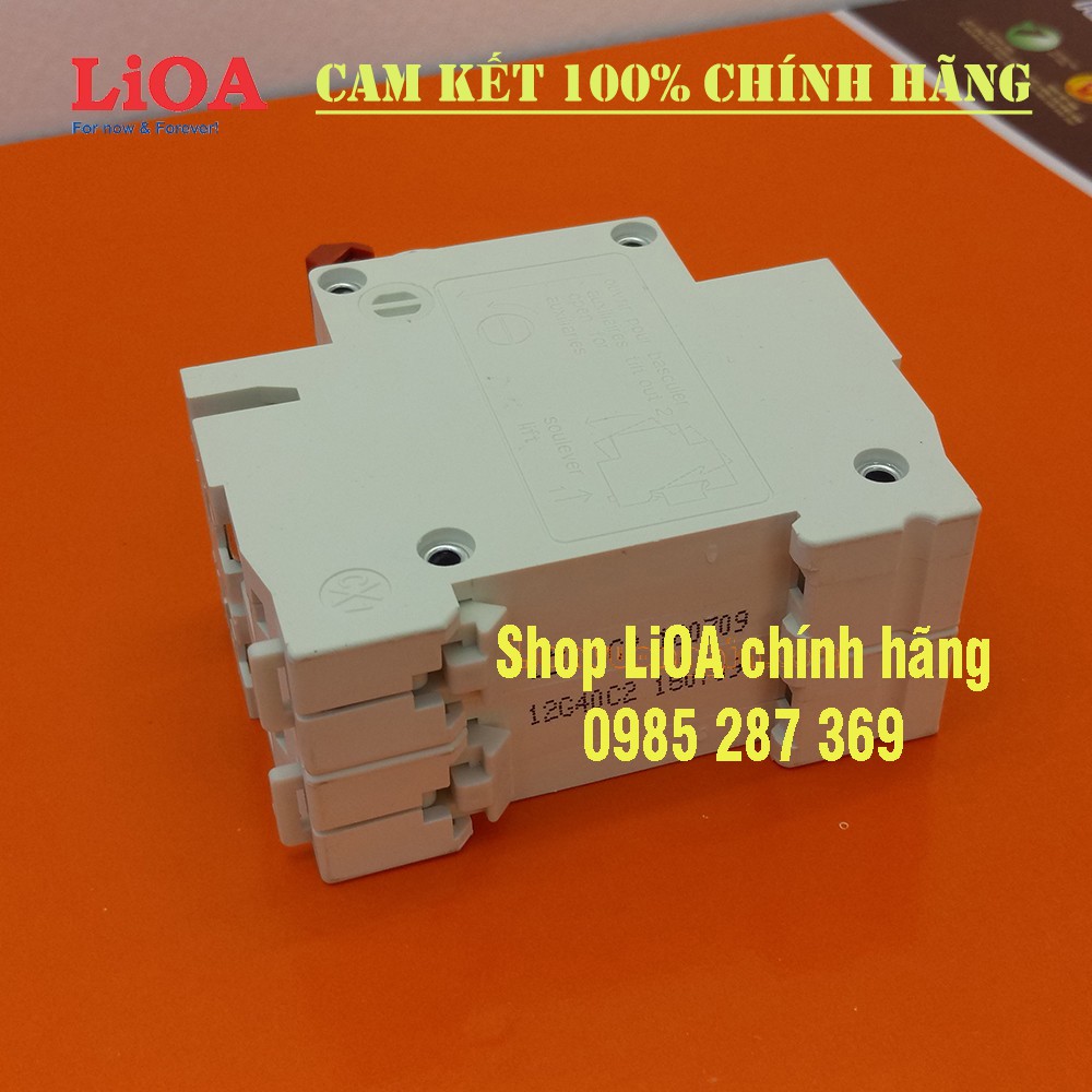 Cầu Dao Tự Động (APTOMAT) 2 Cực LIOA Dòng Cắt 4,5KA. Công suất 10A-63A