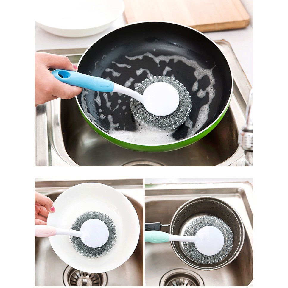 Dụng Cụ Chùi Rửa Xoong Nồi Siêu Sạch