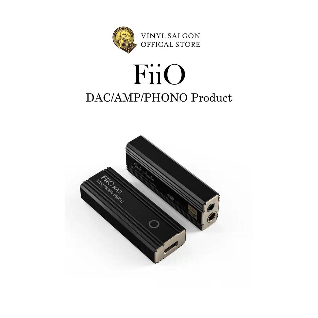 Bộ Giải Mã Dac/Amp Di Động FiiO KA3 - Bảo Hành Chính Hãng 12 Tháng