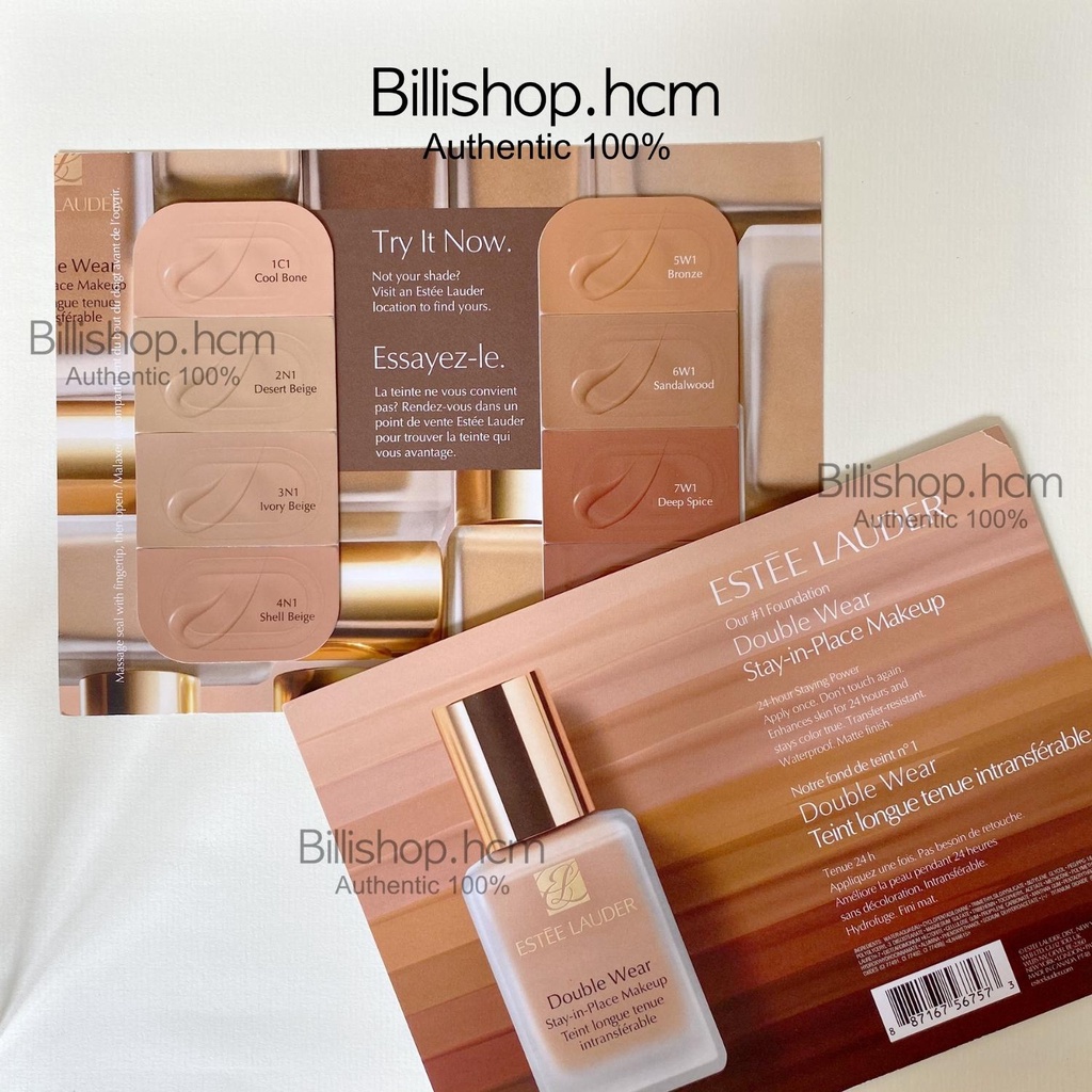 Sample -  Kem nền Estee Lauder Double Wear