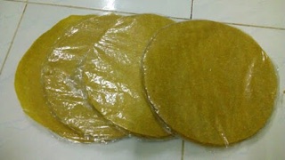 Bánh tráng khoai lang