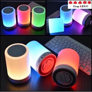 Đèn ngủ để bàn LED đổi Màu Cực Đẹp tích hợp loa Bluetooth
