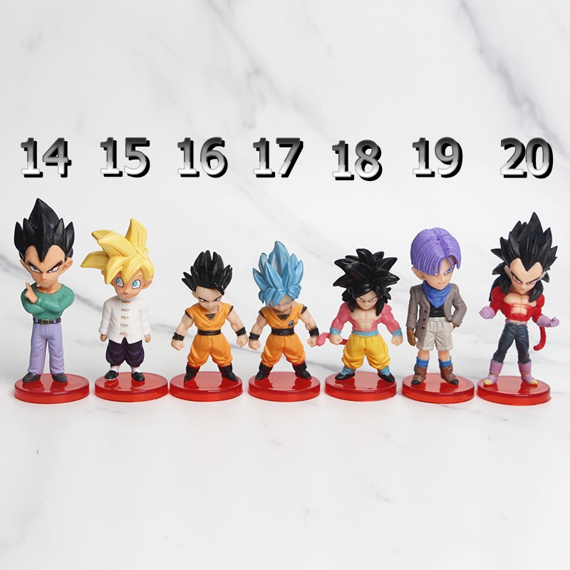 Mô hình Dragon Ball chibi - nhân vật 7 Viên Ngọc Rồng Songoku - Mẫu 2