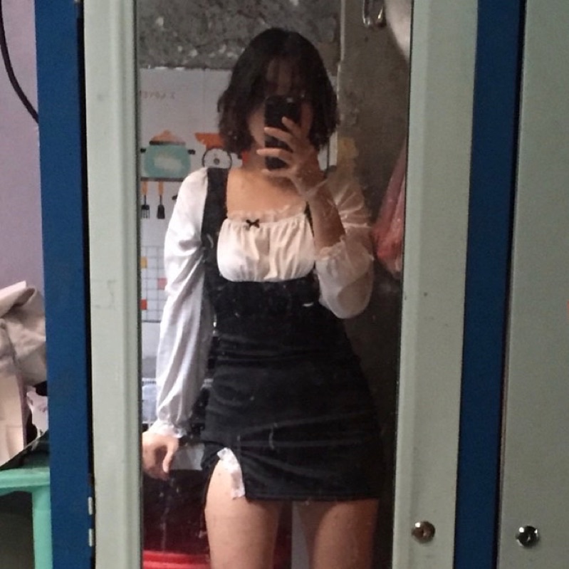 Đầm body bunny dress kín đáo có ảnh thật