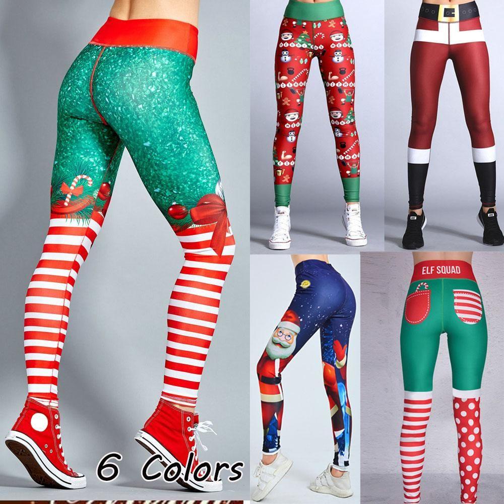 Quần Legging Co Giãn Thoáng Khí Tập Gym Cho Nữ