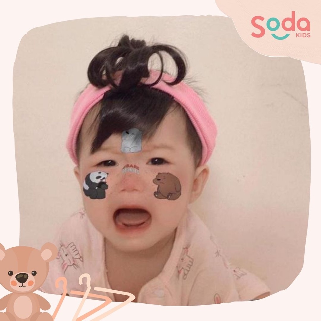 Băng đô tóc giả dễ thương cho bé trai bé gái (Ảnh thật)