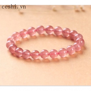 The third natural commodity strawberry crystal bracelet strawberry gift