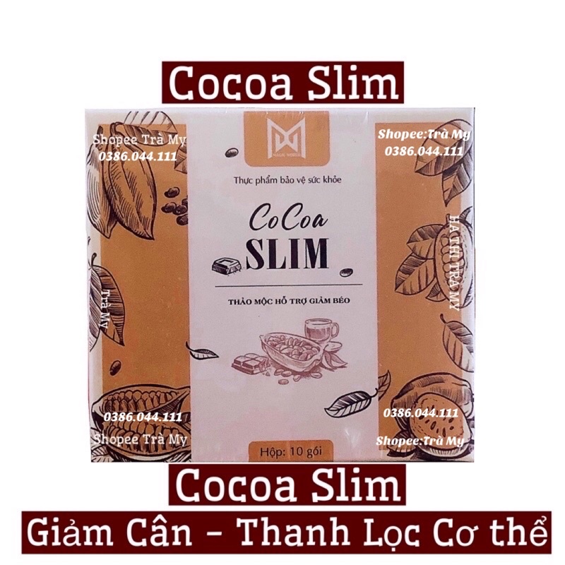 [Mã 44FMCGSALE giảm 8% đơn 500K] [CAM KẾT HÀNG CHÍNH HÃNG] Thực Phẩm Chức Năng Cocoa Slim MẪU MỚI Cực Mạnh