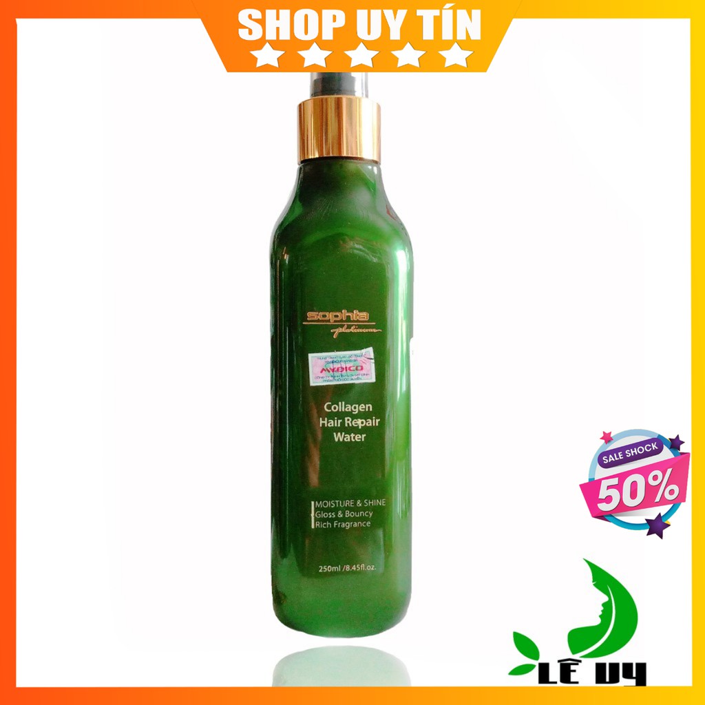 Xịt dưỡng tóc SOPHIA Hàn Quốc 250ml (phục hồi tóc hư tổn-Collagen Hair Repair Water)