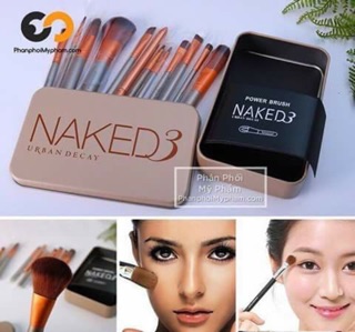 Bộ cọ trang điểm 12 cây
