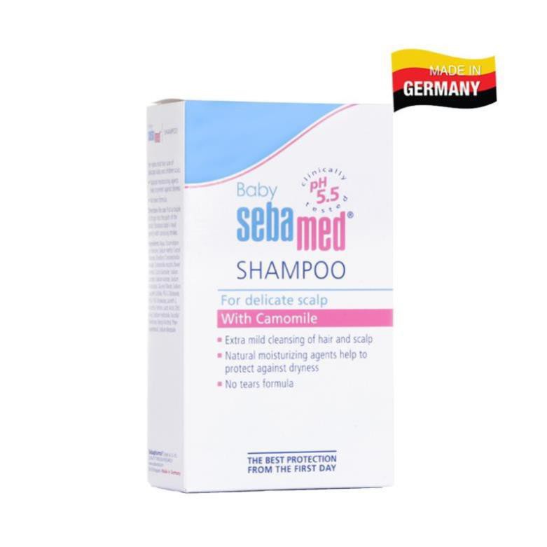 Dầu Gội Sebamed Không Cay Mắt Trẻ Em Children's Shampoo pH5.5 (500ml)