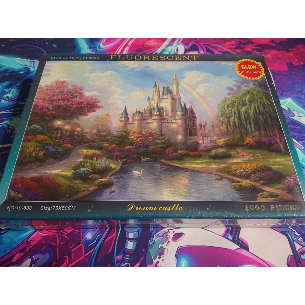 Tranh xếp hình dạ quang 1000 mảnh A-1021 jigsaw puzzle