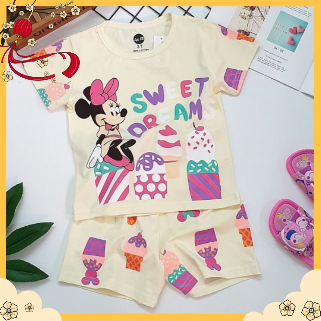 HẾT HÀNG Đồ Bộ Bé Gái LYDOBB còn size 11, size 14 ( 30kg - 35kg ) 🍀 Quần Áo Trẻ Em Hàng Công Ty Chất Đẹp, Xịn