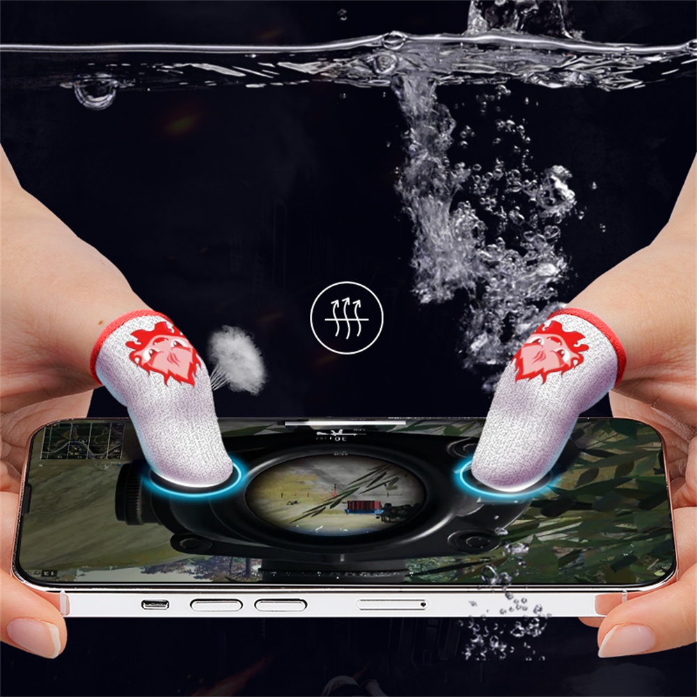 Găng Tay Chơi Game Bao Ngón Tay Dạ Quang Bao Ngón Tay Thoáng Khí Cho Game PUBG Mobile Bao Ngón Tay Màn Hình Cảm Ứng Cảm Ứng Di Động Okase