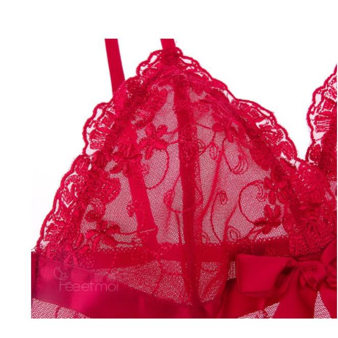 Đầm Ngủ Sexy|Đồ Ngủ Gợi Cảm❣️FreeShip - RẺ ❣️ Ren MỎNG Điệu Đà Mềm Mát Mịn(V80) | BigBuy360 - bigbuy360.vn