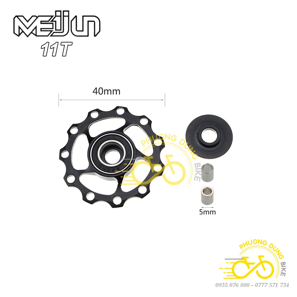 Bánh răng củ đề xe đạp nhôm CNC MEIJUN 11T / 13T - 1 Cái