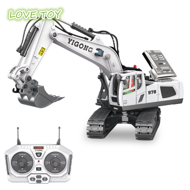Xe Cần Cẩu Đồ Chơi Điều Khiển Từ Xa