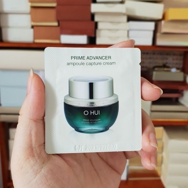 10 Gói Kem Chống Lão Hóa Ohui Prime Advancer Ampoule Capture Cream Ex 1ml_MẪU MỚI