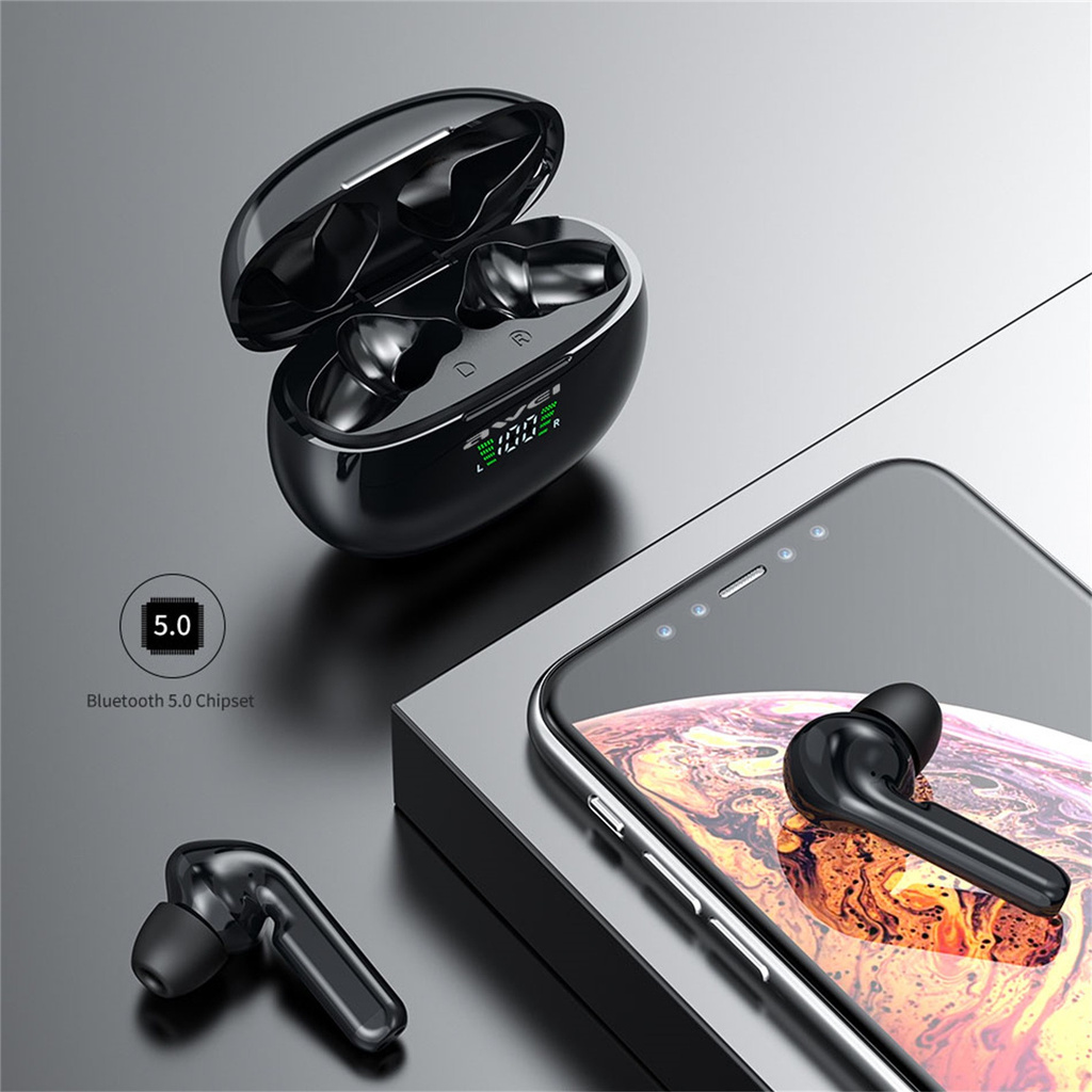 Tai Nghe Bluetooth 5.0 Mini Awei-T15P