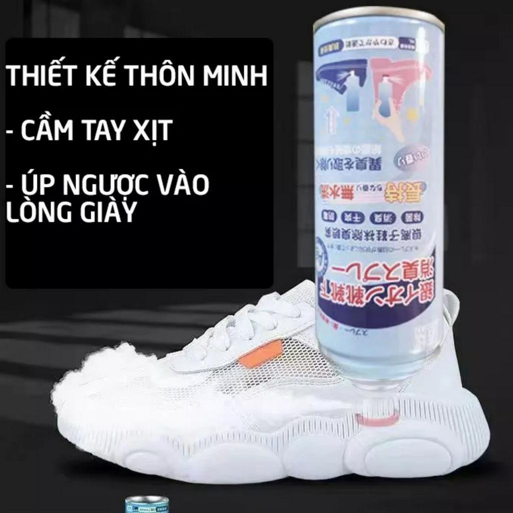 Xịt Khử Mùi Hôi, Khử Khuẩn Giày Dép, Làm Thơm Tủ Giày Công Nghệ Nano Bạc 260ml