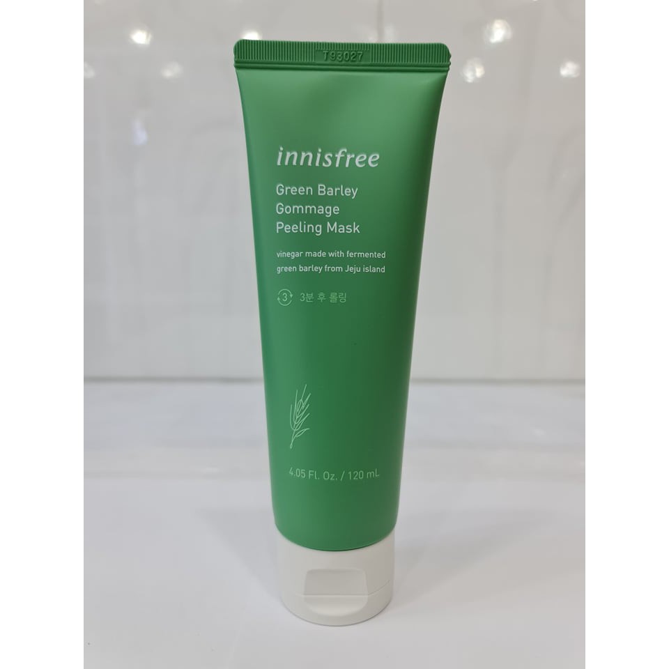 Mặt Nạ Tẩy Tế Bào Chết Innisfree Green Barley Gommage Peeling Mask 120ml Hàn Quốc