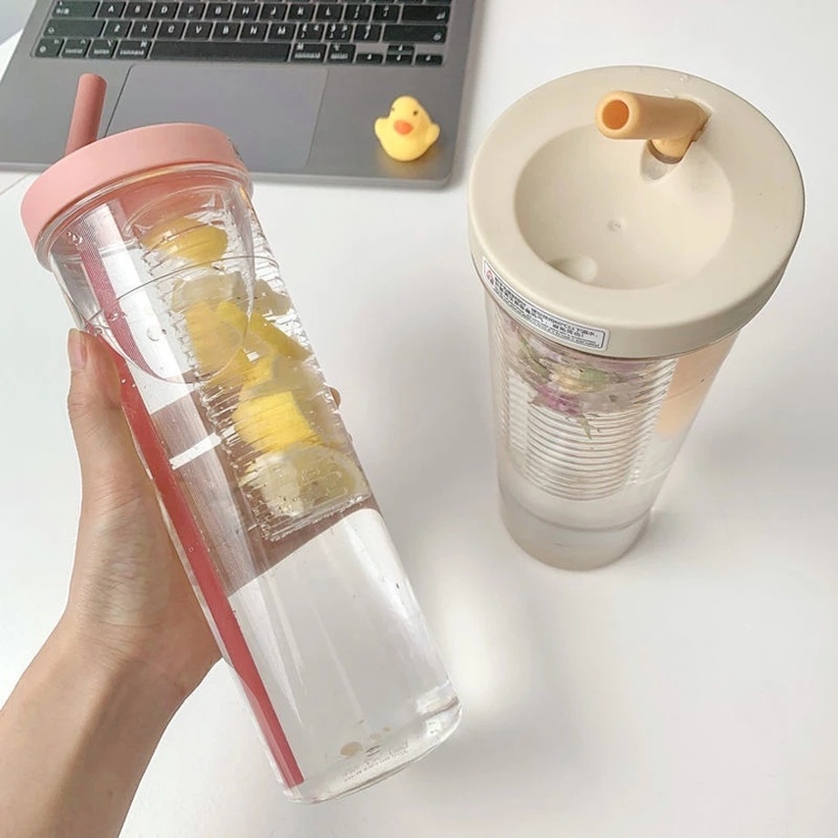 Cốc Uống Nước 700Ml Có Ống Hút Tiện Dụng Cho Các Hoạt Động Ngoài Trời