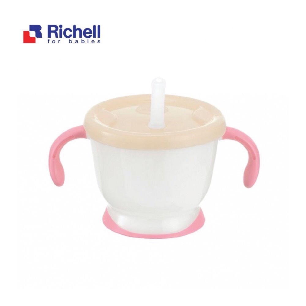 Cốc tập uống 3 giai đoạn Richell Nhật chính hãng