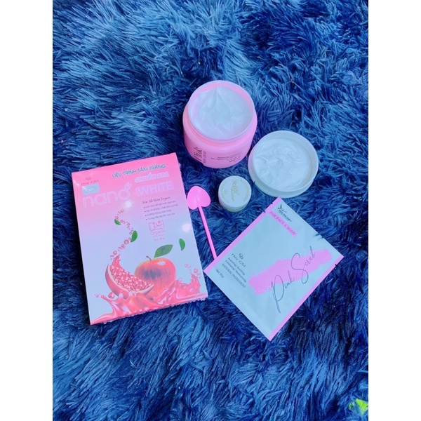 [Compo 4 món Kem body pink siêu trắng_Hàng chính hãng]