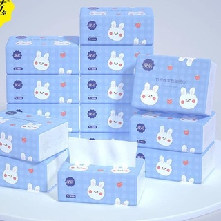 1 thùng giấy ăn giấy thỏ vỏ xanh 40 gói - good deal