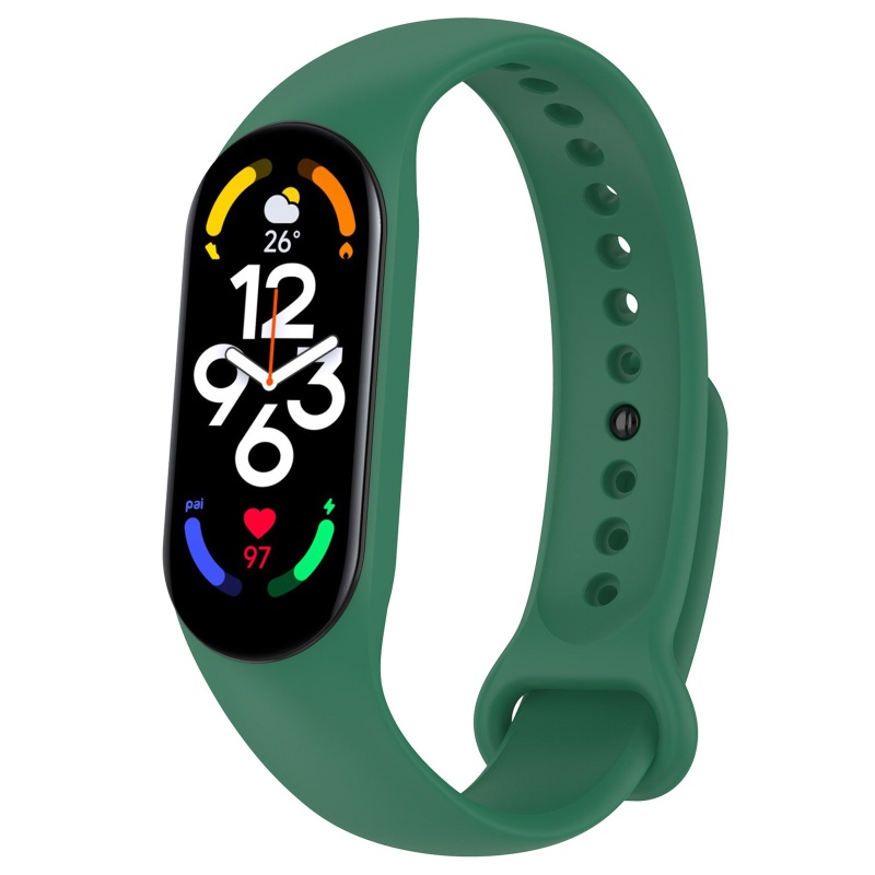 Dây Đeo Silicone Mềm Chống Mồ Hôi Cho Mi Band 7