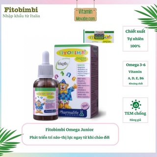 DHA cho bé-Fitobimbi Omega Junior CP15 Vitaminmevabe
