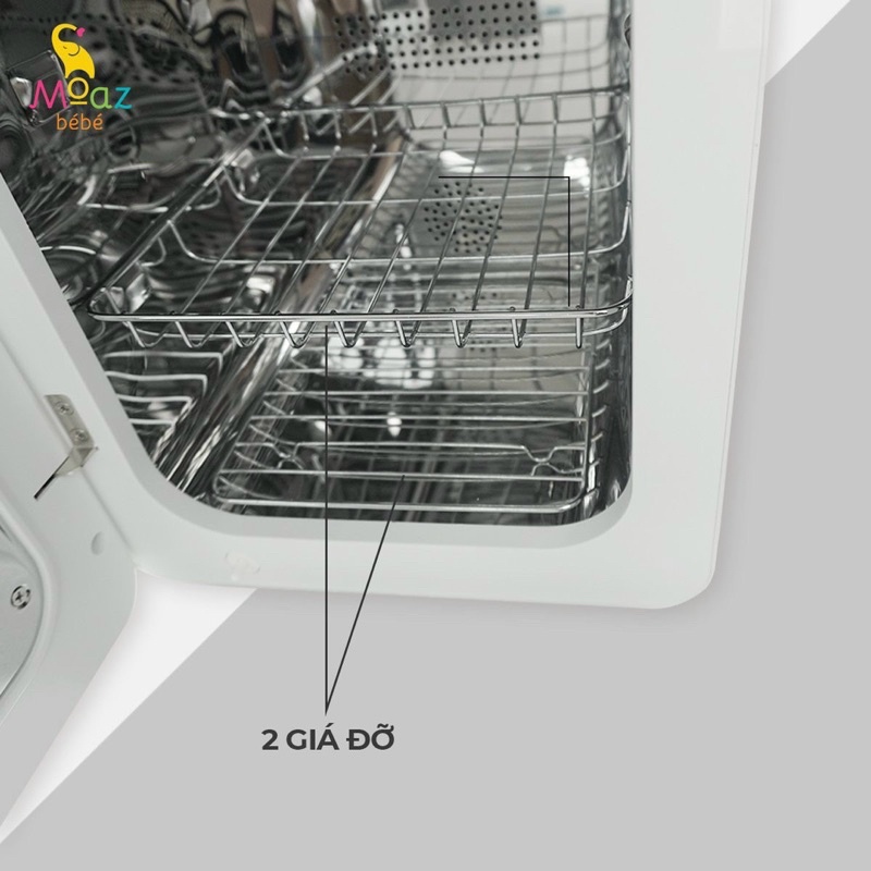 Máy tiệt trùng UV-C Moaz BéBé MB-038 hiệu quả lên đến 99.99%