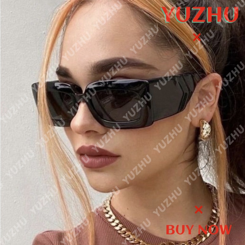 Kính Mát Gọng Vuông Cỡ Lớn Phong Cách Retro Thời Trang Cho Nam Nữ