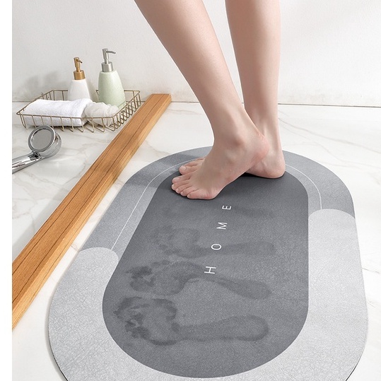 Thảm Lau Chân Silicon T33 Siêu Hút Nước Nhanh Khô Thảm Chùi Chân T33