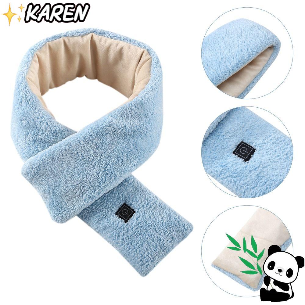Khăn Quàng Cổ Sưởi Ấm Điện Tử Thoải Mái Kiểm Soát Nhiệt Độ Có Thể Sạc Lại