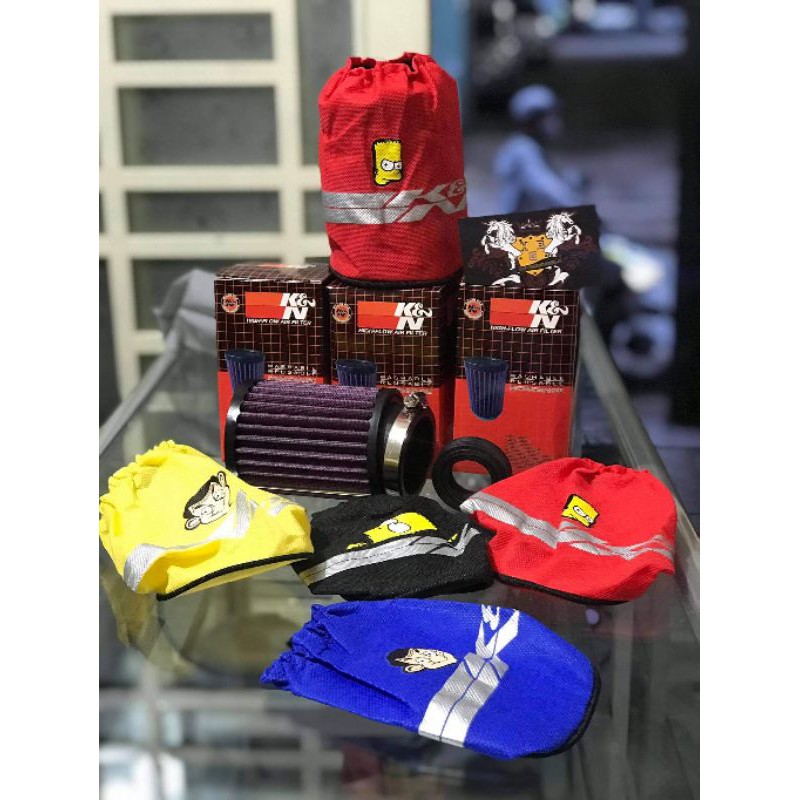 Lọc gió trụ  + Áo mưa lọc trụ ( Combo -140k)