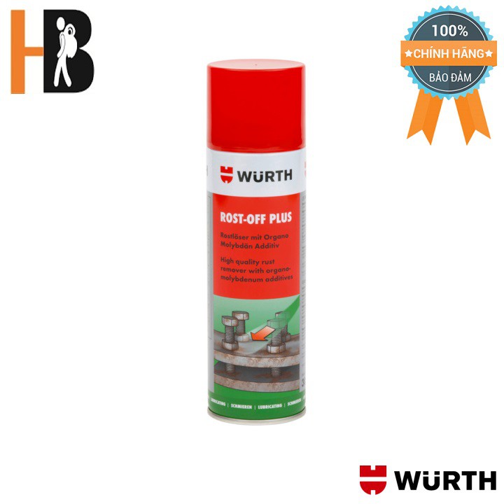 Chất Phá Gỉ Rost-Off-Plus Wurth 300ml | HIBUCENTER