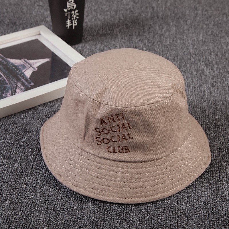 Nón Bucket Anti Social 4 màu - Mũ Bucket Thêu ASSC