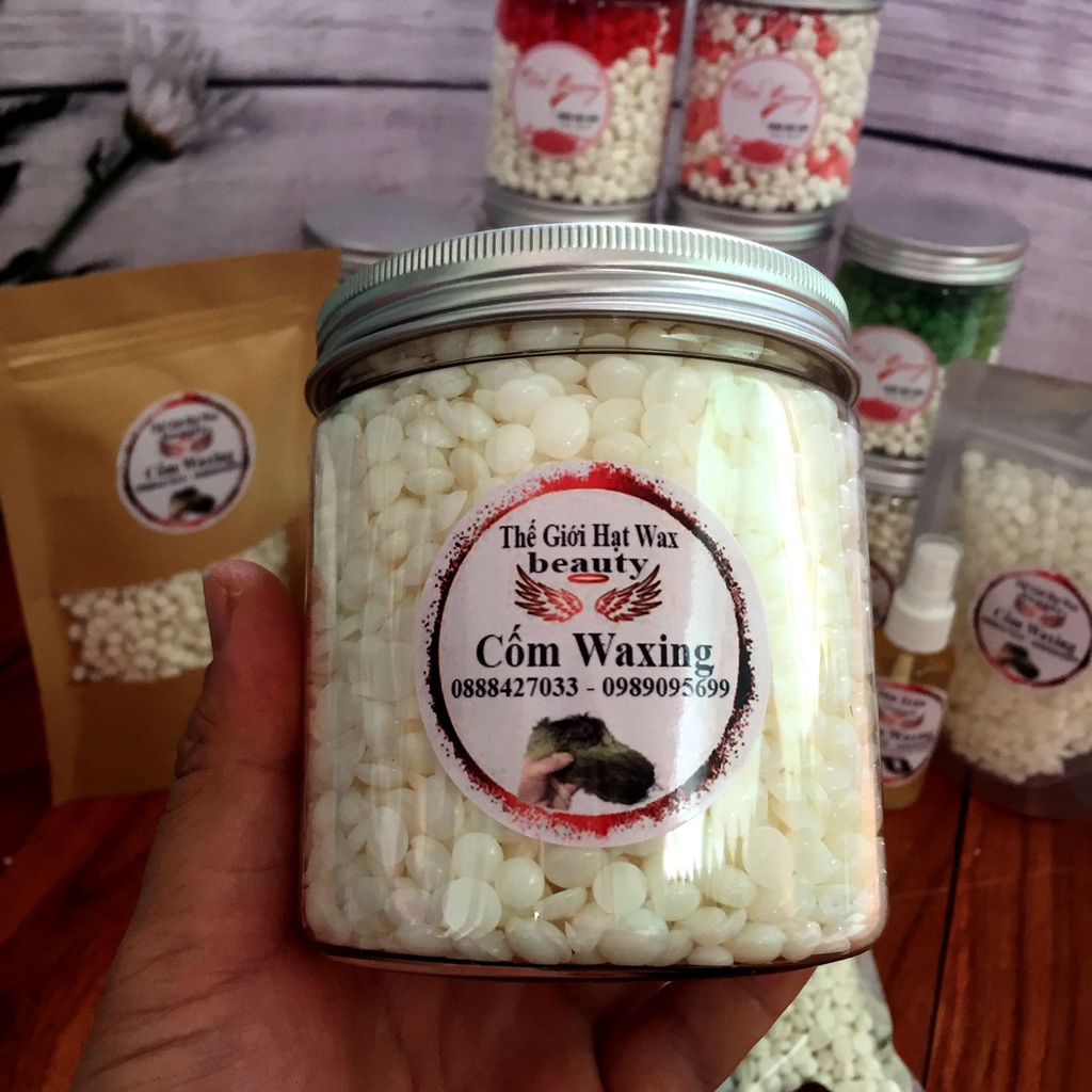 (Siêu Bám)Sáp Wax Lông Hũ 400G nhiều màu Tùy chọn