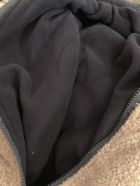 Áo khoác gấu con có đuôi ngoe nguẩy lót nỉ cho bé