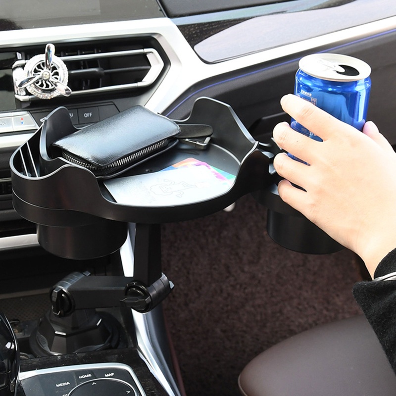 Giá Đỡ Cốc / Đồ Uống Xoay 360 Độ Gắn Xe Hơi Tiện Lợi