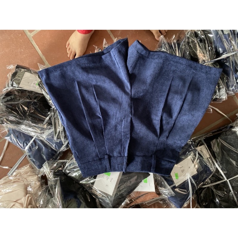 Quần Short Nữ vải Nhung Thời Trang Cá Tính | BigBuy360 - bigbuy360.vn