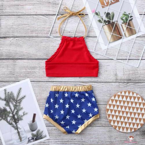 Bộ Đồ Bơi Bikini 4 Mảnh Cho Bé Gái