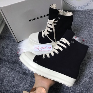 GIÀY RICK OWEN SIÊU CẤP CAO CỔ NAM NỮ [ FULL BOX + TẶNG MÓC KHOÁ ]