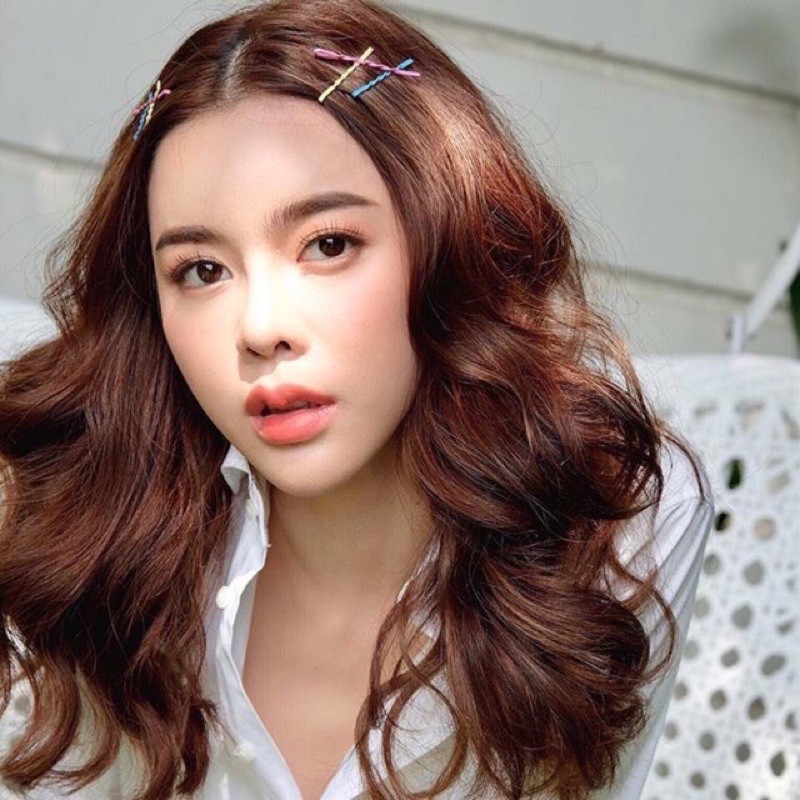 Set 20 gim tóc loại dày màu sắc