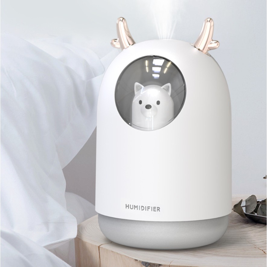 Máy phun sương mini Humidifier M106, dung tích 300ml, nhỏ gọn và đáng yêu