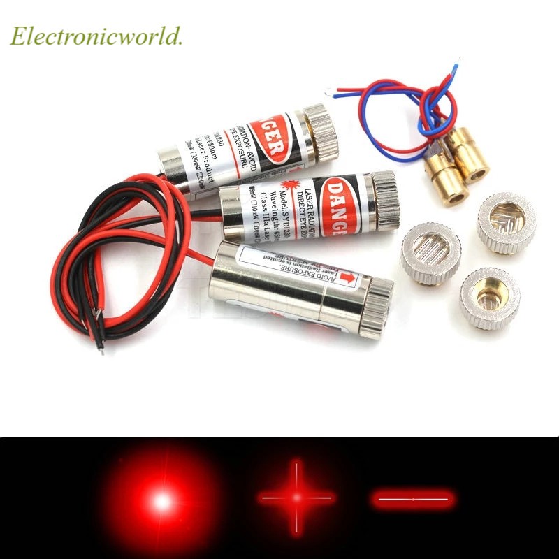 Mô đun cảm biến laser 5mw 650nm chuyên dụng